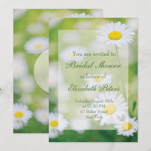 Daisy Daisies Bloemen Bloemen Zomer Vrijgezellenfe Kaart