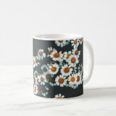 Daisy Daisies Floral Koffiemok (Voorkant rechts)
