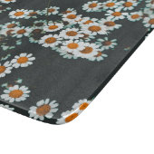 Daisy Daisies Floral Snijplank (Hoek)