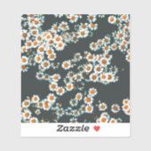Daisy Daisies Floral Sticker (Vel)