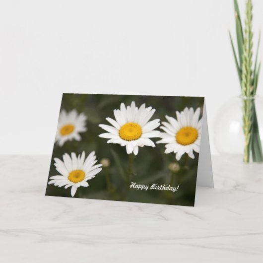 Daisy Daisy Kaart (Voorkant)