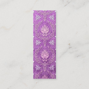 Daisy Damask, DUBBELE DAMASK Mini Visitekaartje
