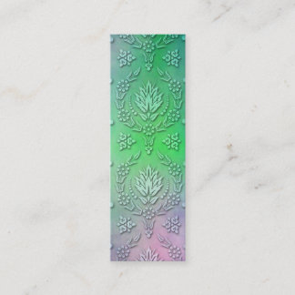 Daisy Damask, WATERVERF Mini Visitekaartje