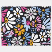 Daisy Dancing 60x80 Couverture polaire (Devant (Horizontal))