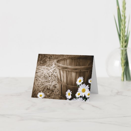 Daisy Dank je Bedankkaart (Voorkant)