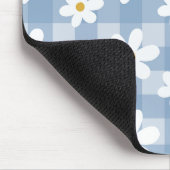 Daisy Days Mousepad - Blue Gingham Muismat (Hoek)