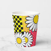 Daisy Days Papieren Bekers (Achterkant)
