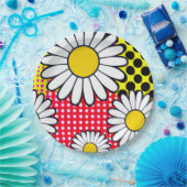 Daisy Days Papieren Bordje (Feest)