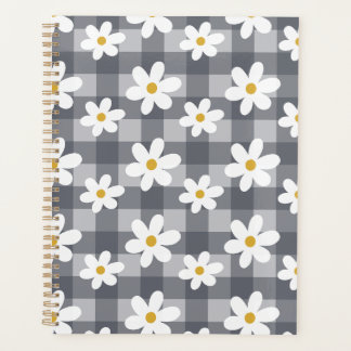 Daisy Days Planner - En vichy noir
