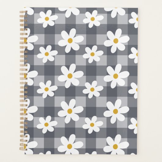 Daisy Days Planner - En vichy noir (Devant)