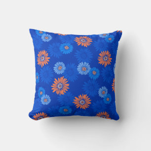 Daisy Dayz Vintage Psychedelic Floral Kussen
