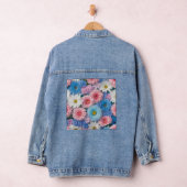 *Daisy Daze Denim Delight : Veste à Patchwork Flor (Hangar)