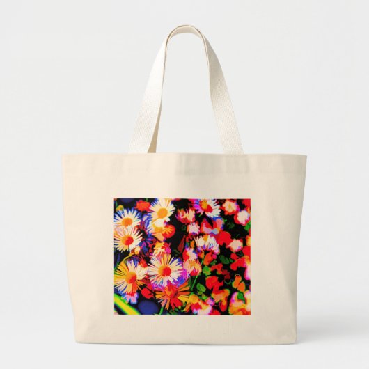 Daisy Daze Grote Tote Bag (Voorkant)