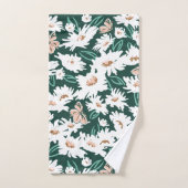 Daisy Daze Pattern Bad Handdoek (Handdoek)