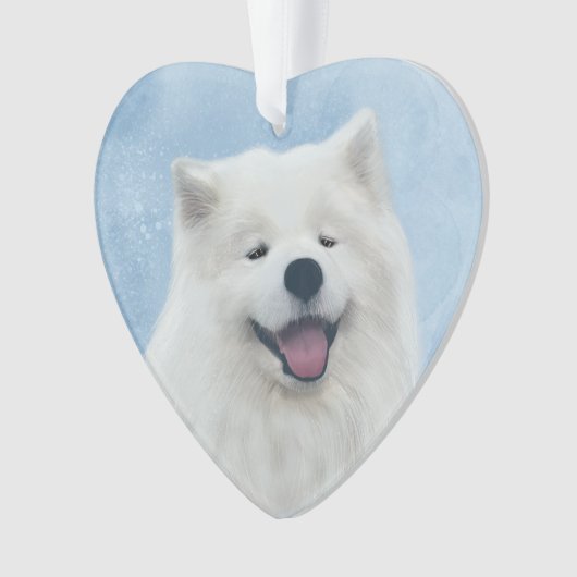 Daisy de Samojeed Ornament (voorkant)