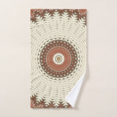 Daisy Delicate Mandala Bad Handdoek (Handdoek)