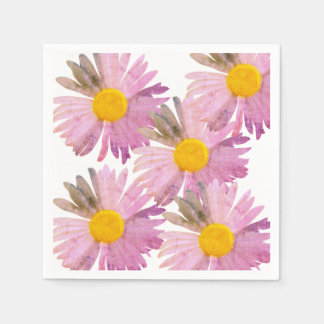 Daisy Delight Napkins – Stropdas-Dye Geïnspireerd, Servet