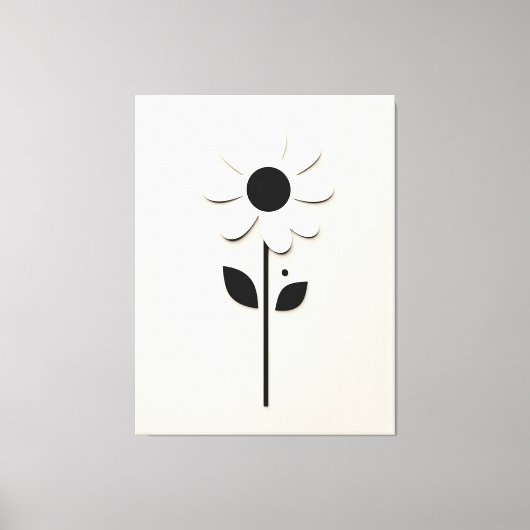 Daisy Design Canvas Afdruk (Voorkant)