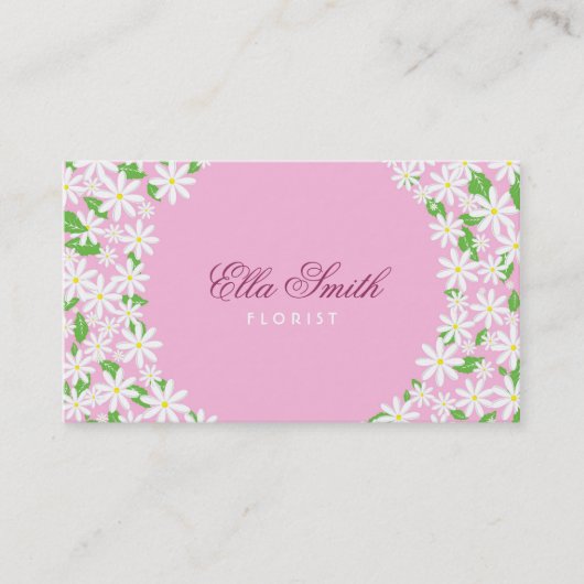 Daisy Design Visitekaartje (Voorkant)