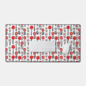 Daisy dooda en rouge et noir (Clavier et souris)