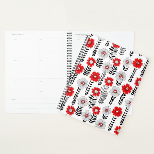 Daisy dooda en rouge et noir (Devant avec enveloppe)