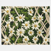 Daisy Dream Fleece Blanket - Large (Voorkant (Horizontaal))
