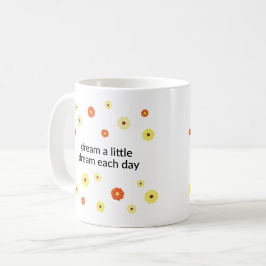 Daisy Dream Motivation Mug (Devant gauche)