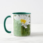 Daisy Dream Poem Coffee Cup Mok (Links)
