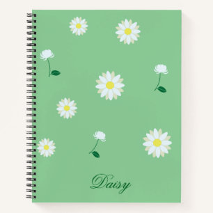 Daisy Dreams – Cahier Floral Élégant
