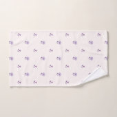Daisy Dreams Pastel Purple (Serviette à main)