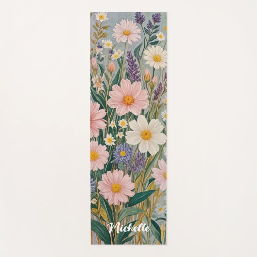 Daisy Dreamscape gepersonaliseerd Yogamat (Voorkant)