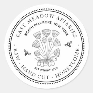  Daisy en Bee Honeycomb Honey White Label