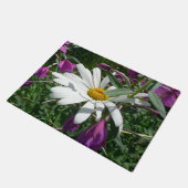 Daisy en Fireweed Wildflower Deurmat (Schuin)