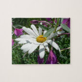 Daisy en Fireweed Wildflower Legpuzzel (Horizontaal)