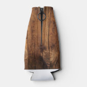 Daisy en Paardenbit Land Westerne bruiloft gunst Flesjeskoeler (Achterkant)