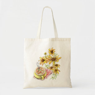 Daisy en Soup Tote Bag
