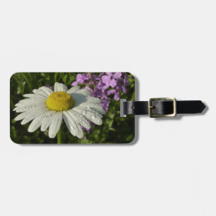 Daisy en Zomer Sering Botanisch Bagagelabel