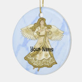 Daisy Engel Keramisch Ornament (Links)