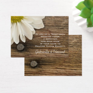 Daisy et Grange Mariage campagnard de bois Charité