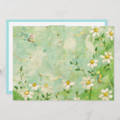 Daisy et invitation aux abeilles (Devant / Derrière)