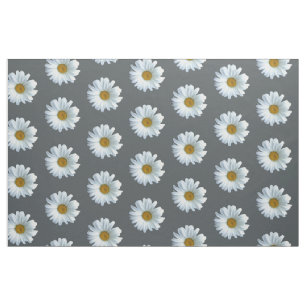 Daisy Fabric Yellow Daisy Fabric Cotton of Poly Stof