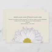 Daisy Faire-part de mariage (Devant / Derrière)