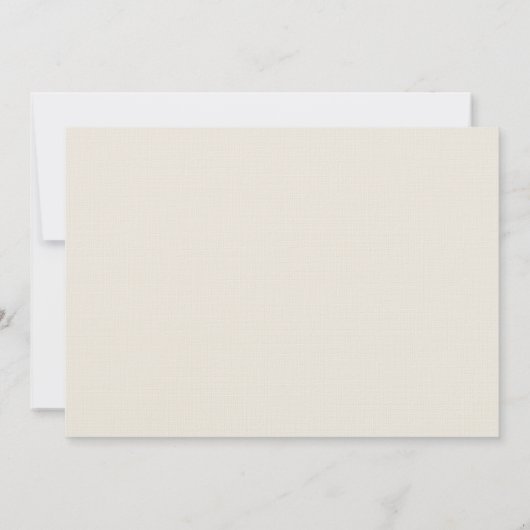 Daisy Faire-part de mariage (Dos)