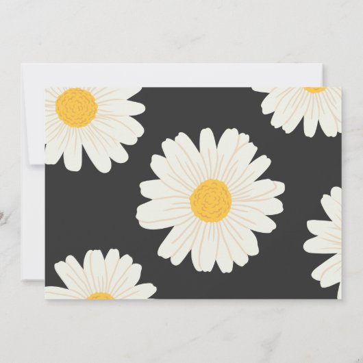 Daisy First Birthday Invitation (Dos)