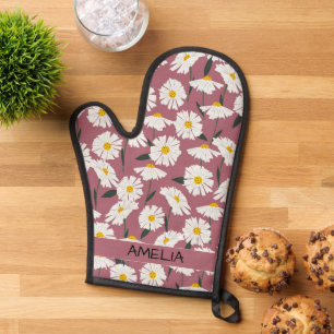 Daisy fleur boho motif floral nom personnalisé