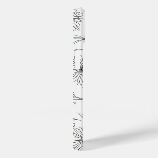 Daisy fleur dessin iPhone 14 coque (Verso / Droite)