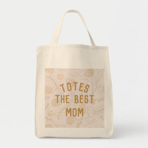 Daisy Floral Best Mom Ever Sac fourre-tout texte p