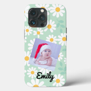 Daisy floral boho retro foto I Phone Case