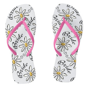 Daisy Floral Bride Teenslippers