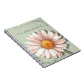 Daisy Floral Notebook | Journal Intime Bloom Daily (Côté Droit)